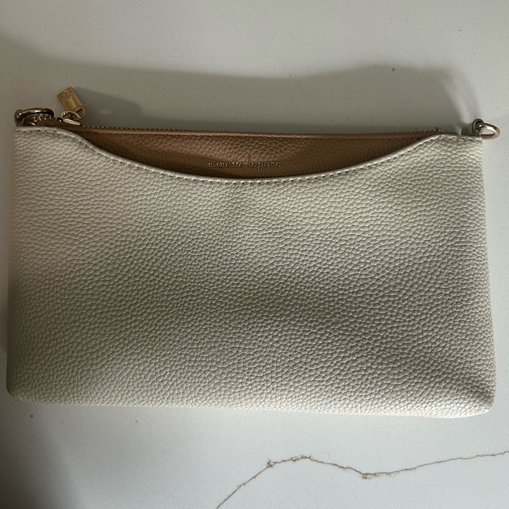 Nanette Lepore Faux Leather Crossbody Purse